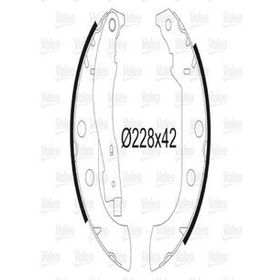 Valeo 562059 Arka Fren Balatası