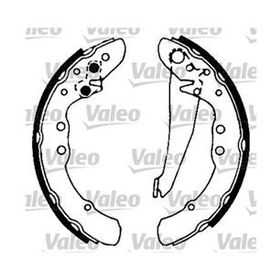 Valeo 562081 Arka Fren Balatası