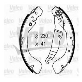 Valeo 562640 Arka Fren Balatası