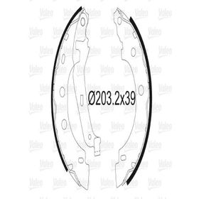 Valeo 562642 Arka Fren Balatası