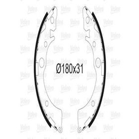 Valeo 562734 Arka Fren Balatası