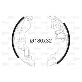Valeo 562990 Arka Fren Balatası