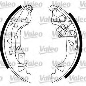 Valeo 562990 Arka Fren Balatası