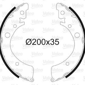 Valeo 562994 Arka Fren Balatası