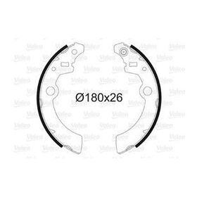 Valeo 562999 Arka Fren Balatası