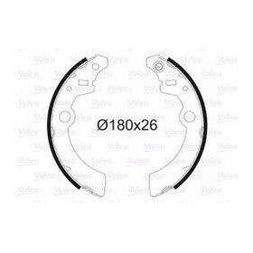 Valeo 562999 Arka Fren Balatası