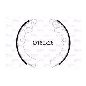 Valeo 562999 Arka Fren Balatası