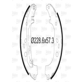 Valeo 564011 Arka Fren Balatası