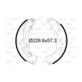 Valeo 564011 Arka Fren Balatası