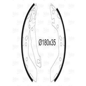 Valeo 564033 Arka Fren Balatası