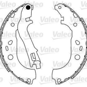 Valeo 564073 Arka Fren Balatası