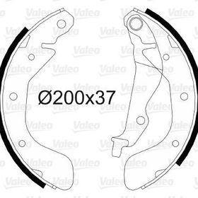 Valeo 564080 Arka Fren Balatası