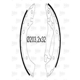 Valeo 564090 Arka Fren Balatası