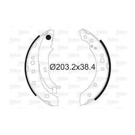 Valeo 564097 Arka Fren Balatası