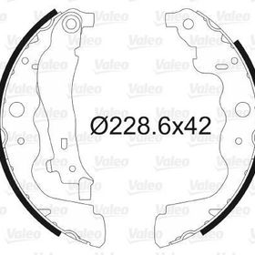 Valeo 564104 Arka Fren Balatası