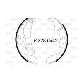 Valeo 564104 Arka Fren Balatası