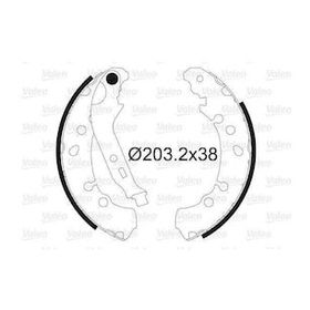 Valeo 564108 Arka Fren Balatası