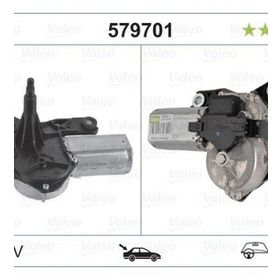Valeo 579701 Arka Opel Zafira Silecek Motoru