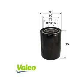 Valeo 586006 Yağ Filtresi