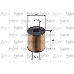 Valeo 586503 Yağ Filtresi