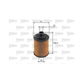 Valeo 586530 Yağ Filtresi