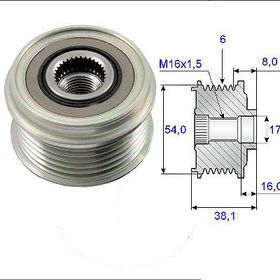 Valeo 588006 Alternatör Kasnağı