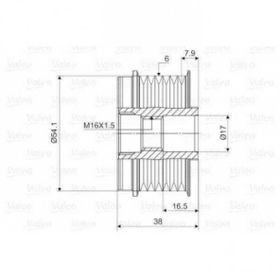Valeo 588006 Alternatör Kasnağı