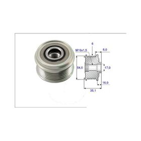 Valeo 588006 Alternatör Kasnağı