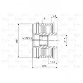 Valeo 588012 Alternatör Kasnağı