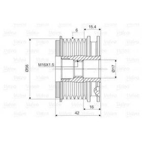 Valeo 588024 Alternatör Kasnağı