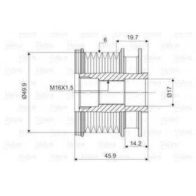 Valeo 588031 Alternatör Kasnağı