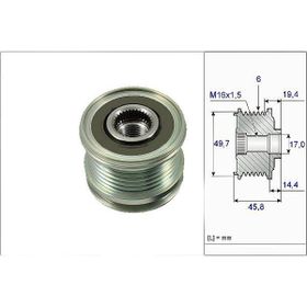 Valeo 588031 Alternatör Kasnağı