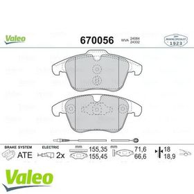 Valeo 670056 Ön Balata