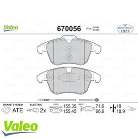Valeo 670056 Ön Balata