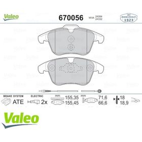 Valeo 670056 Ön Balata