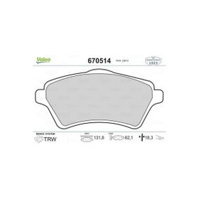Valeo 670514 Ön Balata