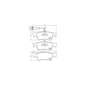 Valeo 670967 Arka Fren Balatası