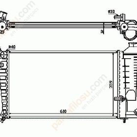 Valeo 731391 Motor Radyatörü