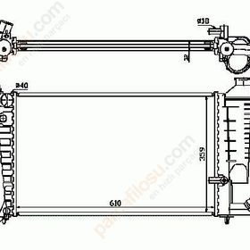 Valeo 731391 Motor Radyatörü