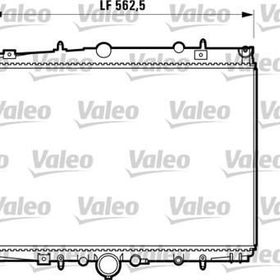 Valeo 732598 Motor Radyatörü