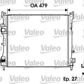 Valeo 732960 Klimalı Motor Radyatörü