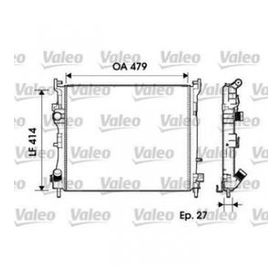 Valeo 732960 Klimalı Motor Radyatörü