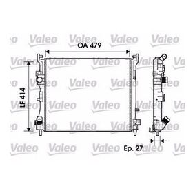 Valeo 732960 Klimalı Motor Radyatörü