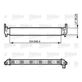 Valeo 735310 Turbo Radyatörü İnterkol