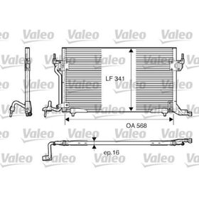 Valeo 817230 Klimalı Motor Radyatörü
