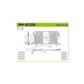 Valeo 817230 Klimalı Motor Radyatörü