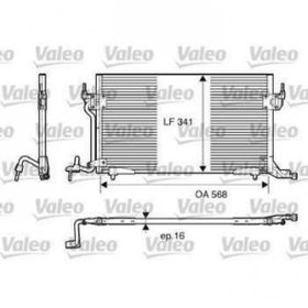 Valeo 817230 Klimalı Motor Radyatörü