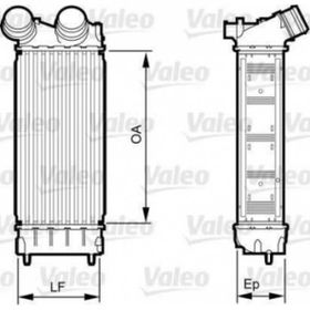Valeo 818226 Turbo Radyatörü İnterkol
