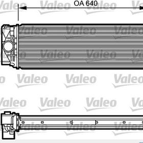 Valeo 818732 İnterkol Turbo Radyatörü