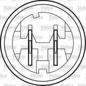 Valeo 850350 Arka Sol Megane 1.4 1.6 1.9 2.0 Cam Mekanizması
